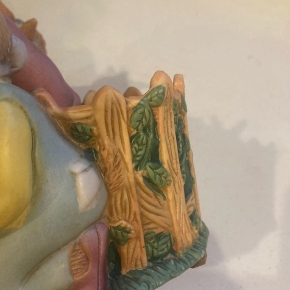 Set of 2 bunny planter, candy dish, trinket, etc… - Picture 9 of 12